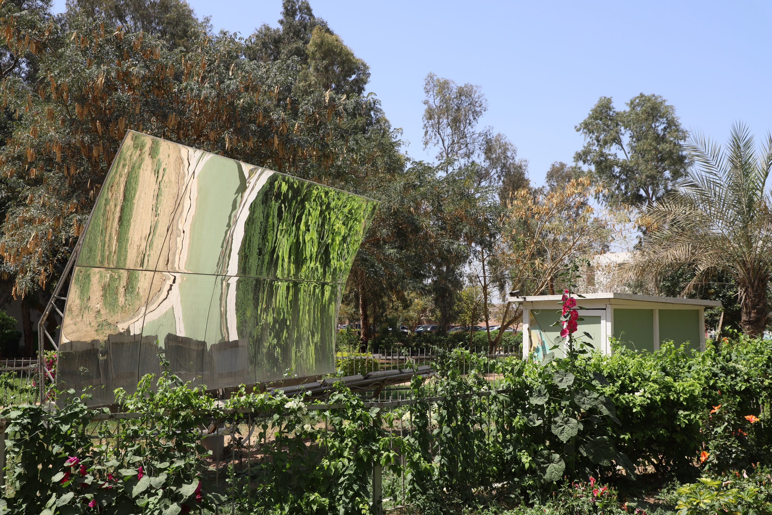 Concentrated Solar Power Experiment at the Faculty of Engineering